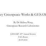 Greenpeace - GESAMP 45