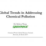 global trends in addressing chemical pollution